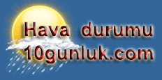 hava durumu 10 günlük